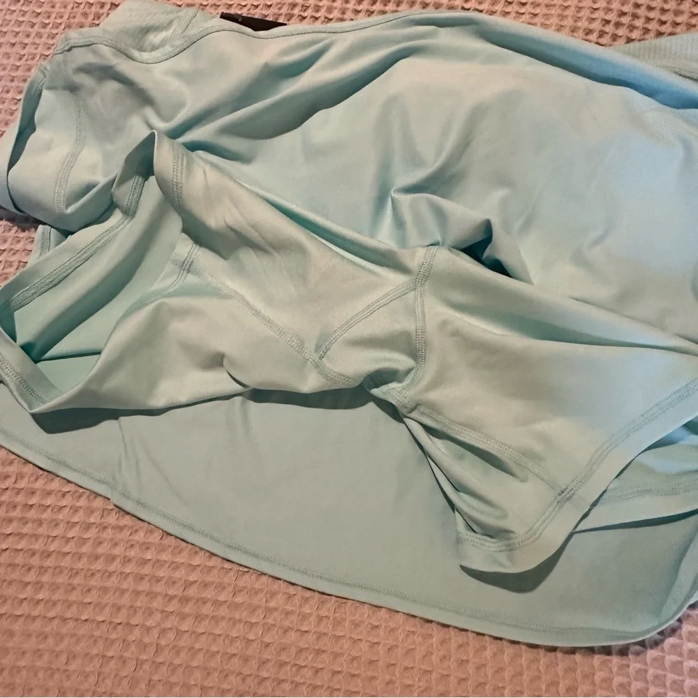 NWT Nike Dri Fit Slim Fit Tennis Pickleball Skort Light Turquoise Plus Size 1X - Picture 4 of 8